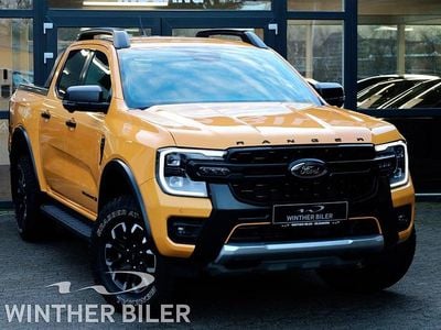 Gul Brugt 2023 Ford Ranger Wildtrack Afhentning | 389.900 kr.