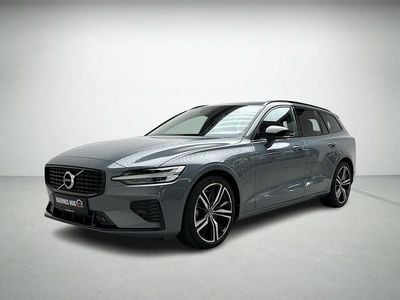 Beige Brugt 2021 Volvo V60 R-Design Stationcar | 379.980 kr. (Lidt for dyr)