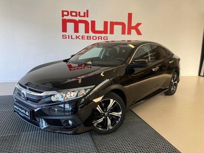 Sortmetal Brugt 2018 Honda Civic Elegance Sedan | 194.900 kr. (Lidt for dyr)