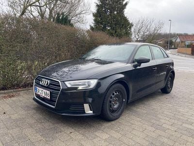 Brugt Audi A3 Sportback Sport 116 HK (85 kW) 2017 Sort Hatchback