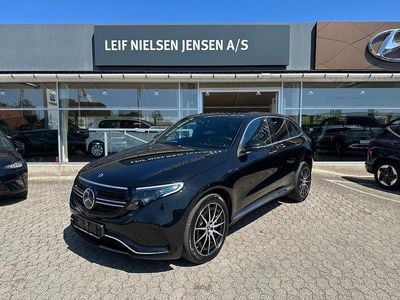 Sortmetal Brugt 2022 Mercedes EQC400 AMG line SUV | 429.900 kr. (Super pris)