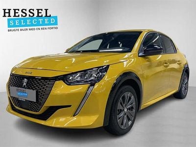 Gul Brugt 2022 Peugeot e-208 Allure Hatchback | 122.900 kr. (Fair pris)