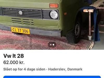 Brugt VW LT 31 HK (22 kW) 1977 Van