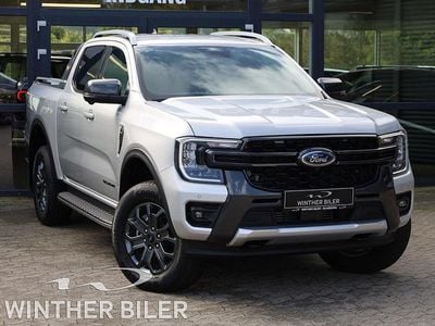 Sølvmetal Brugt 2024 Ford Ranger Wildtrack Afhentning | 369.900 kr.