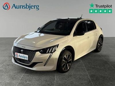 Perlemorshvid Brugt 2021 Peugeot e-208 GT Hatchback | 149.500 kr. (Fair pris)