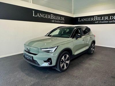Grøn Brugt 2022 Volvo XC40 Ultimate SUV | 349.500 kr. (Dyr)