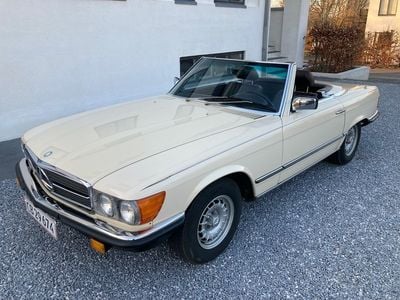 Brugt Mercedes SL380 218 HK (160 kW) 1982 Guld
