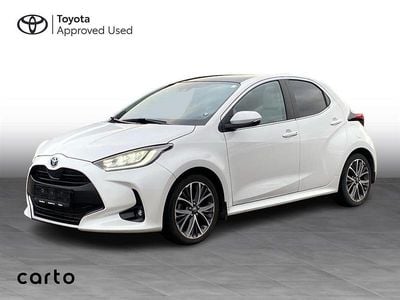 Brugt Toyota Yaris Hybrid Elegant 116 HK (85 kW) 2022 089  platinum white pearl Hatchback