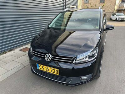 Sortmetal Brugt 2014 VW Touran Highline MPV | 99.900 kr.