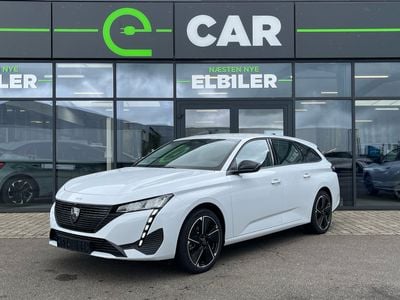 Hvid Brugt 2024 Peugeot e-308 SW Allure Stationcar | 219.900 kr.