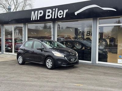 Sort Brugt 2012 Peugeot 208 Active Hatchback | 44.900 kr. (Lidt for dyr)
