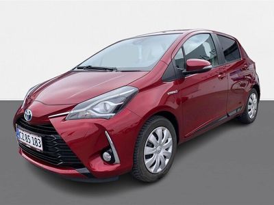 brugt Toyota Yaris Hybrid 1,5 Hybrid H3 Smartpakke E-CVT 100HK 5d Trinl. Gear A+++