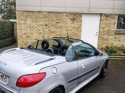 Brugt Peugeot 206 CC 110 HK (80 kW) 2001 Cabriolet