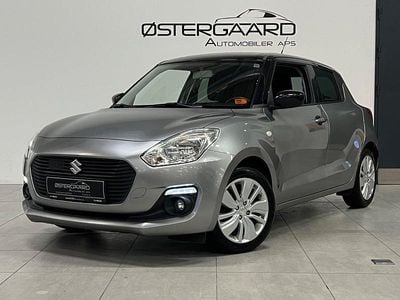 Sølvmetal Brugt 2019 Suzuki Swift Action Hatchback | 87.700 kr. (God pris)