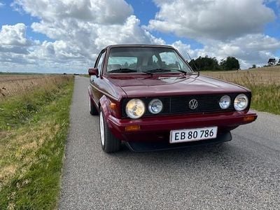 Rød Brugt 1979 VW Golf I Cabriolet | 59.800 kr.