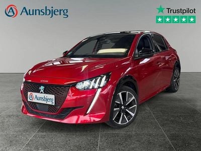 Rød metal Brugt 2021 Peugeot e-208 GTi Hatchback | 134.500 kr. (Fair pris)