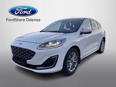 Hvid Brugt 2020 Ford Kuga Vignale SUV | 199.900 kr.