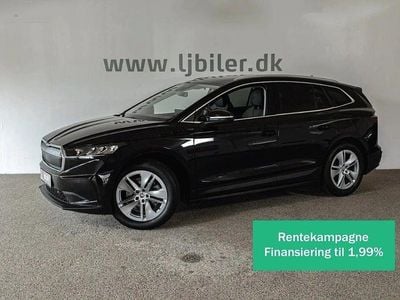 Sortmetal Brugt 2021 Skoda Enyaq iV SUV | 199.800 kr. (God pris)