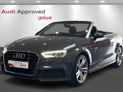 Gråmetal Brugt 2020 Audi A3 Cabriolet S-Line Cabriolet | 349.900 kr. (Dyr)