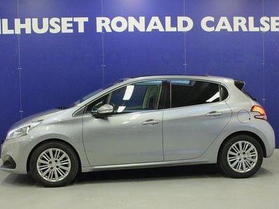 Sølvmetal Brugt 2019 Peugeot 208 Prestige Hatchback | 79.900 kr. (Fair pris)