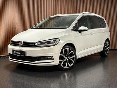 Hvid Brugt 2018 VW Touran Highline MPV | 169.995 kr. (Fair pris)