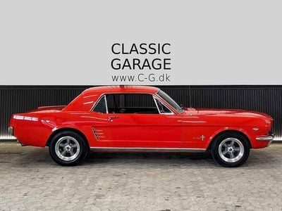 Brugt Ford Mustang 200 HK (147 kW) 1966 Rød Coupe
