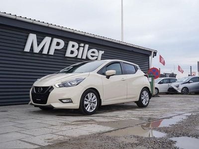 Beige Brugt 2020 Nissan Micra Acenta Hatchback | 129.900 kr. (Dyr)