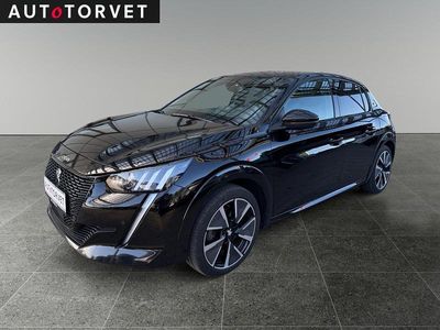 Sort Brugt 2020 Peugeot e-208 GT-line Hatchback | 109.700 kr. (God pris)