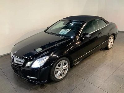 Sort Brugt 2013 Mercedes E250 Cabriolet | 259.900 kr.