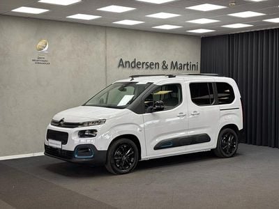 Kaolinwhite Brugt 2023 Citroën e-Berlingo Shine MPV | 199.800 kr.
