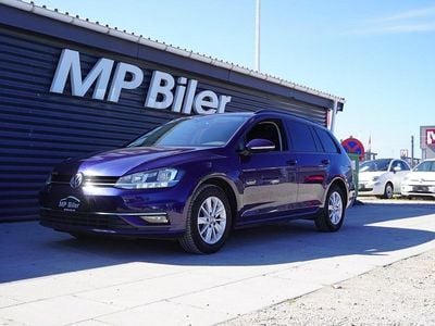 Blåmetal Brugt 2019 VW Golf Comfortline Stationcar | 119.900 kr.