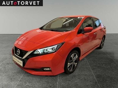Rød Brugt 2019 Nissan Leaf N-Connecta Hatchback | 99.700 kr. (Lidt for dyr)
