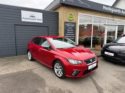 Rødmetal Brugt 2018 Seat Ibiza FR Hatchback | 109.800 kr. (Fair pris)