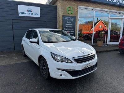 Hvid Brugt 2015 Peugeot 308 Active Hatchback | 46.800 kr. (God pris)