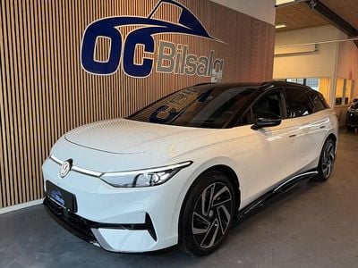 Hvid Brugt 2025 VW ID.7 Style Stationcar | 414.500 kr.