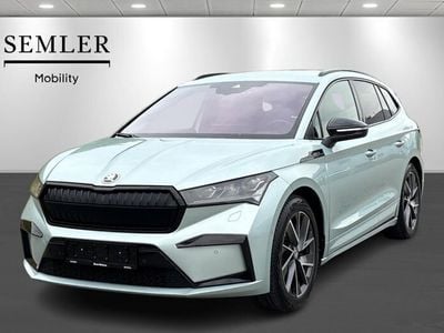 Lysgrønmetal Brugt 2022 Skoda Enyaq iV SportLine SUV | 239.900 kr. (Fair pris)