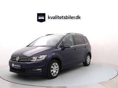 brugt VW Touran 1,6 TDI SCR Comfortline Connect 115HK 6g