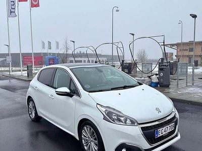 Brugt Peugeot 208 100 HK (73 kW) 2017 Hvid Hatchback