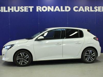 Hvid Brugt 2021 Peugeot 208 Allure+ Hatchback | 144.900 kr. (Fair pris)