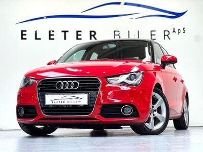 Rød Brugt 2012 Audi A1 Sportback Ambition Hatchback | 89.900 kr. (Fair pris)