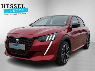 Rød Brugt 2022 Peugeot e-208 GT Hatchback | 139.900 kr. (Fair pris)