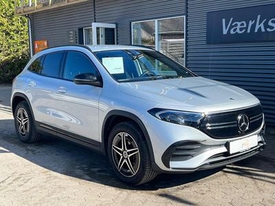 Sølvmetal Brugt 2023 Mercedes EQA250 AMG line SUV | 279.900 kr. (Fair pris)