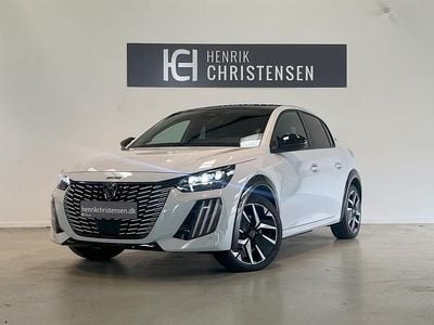 Hvid okenite Ny 2025 Peugeot e-208 GT Hatchback | 214.900 kr.