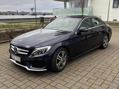Blå Brugt 2018 Mercedes C200 AMG line Sedan | 269.900 kr. (Fair pris)