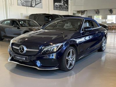 Brugt Mercedes C400 AMG 333 HK (244 kW) 2016 Blåmetal Cabriolet