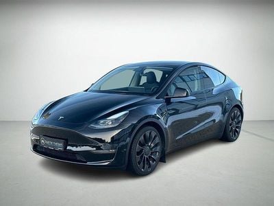 Brugt Tesla Model Y Performance 392 kW (534 HK) 2022 Sortmetal SUV