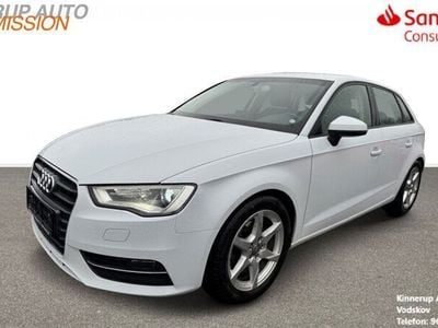 Hvid Brugt 2013 Audi A3 Sportback Ambition Hatchback | 94.900 kr. (God pris)