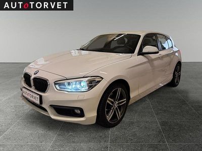 Hvid Brugt 2016 BMW 118 Hatchback | 117.700 kr. (Super pris)