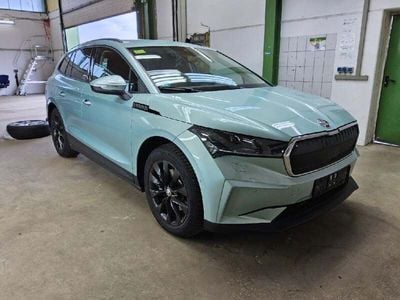 Blåmetal Brugt 2021 Skoda Enyaq iV Loft SUV | 244.500 kr. (Fair pris)