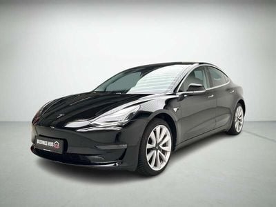 Sort Brugt 2019 Tesla Model 3 Long Range Sedan | 164.980 kr. (Fair pris)